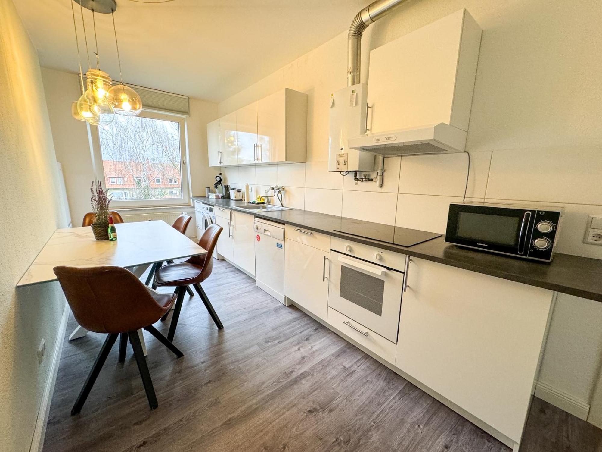 Wohnung Fuer 5 Gaeste Grosse Kueche Messe- Und Citynah Hannover Exterior foto